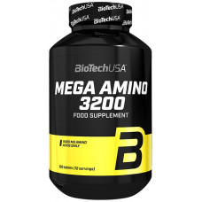 Аминокислота BioTech Mega amino 3200 100 таблеток (102591) Аминокислота BioTech Mega amino 3200 100 таблеток (102591)